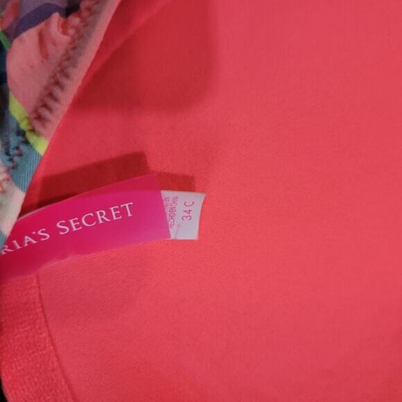 Plaid Bikini Set - Pink and Orange - Picture 7 of 7